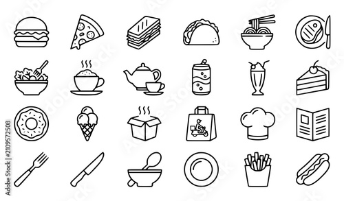 Canvastavla Pet Care Editable Stroke Line Icon Set