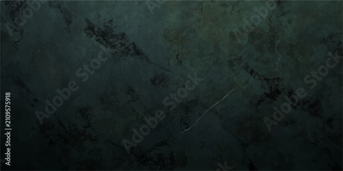 Dark Green Marble Texture with Mottled Black Patterns for Elegant Abstract Natural Stone Background Decorative Design
