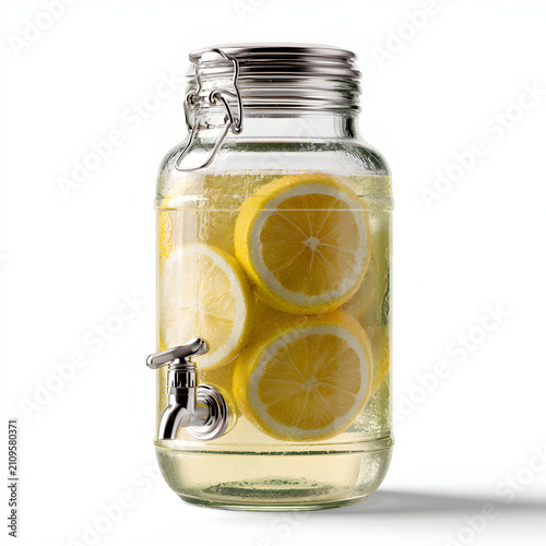 Glass Lemonade Dispenser