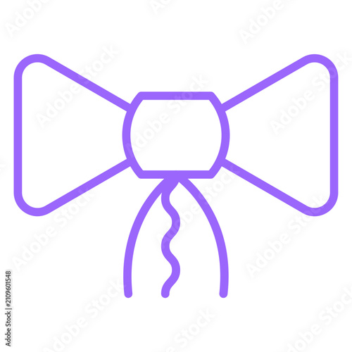 Bilde på lerret Ribbon Icon Style