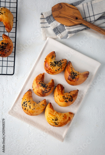 Freshly baked Turkish ay co...