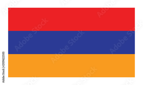 Cuadro en lienzo Armenian flag