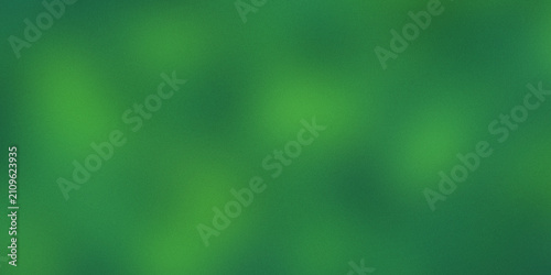 Obraz na plátně Emerald aurora green grainy gradient background with mint and lime gold light wa