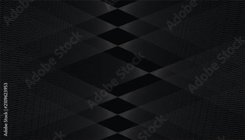 Photos Geometric Line Monochrome Texture with Gradient Ripple, Vector Stripes and Abstr