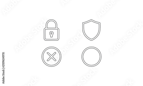 Security and status icons
