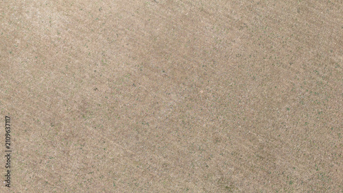 Fotografie Top view aerial background of vibrant green grass lawn texture for nature background or gardening concept