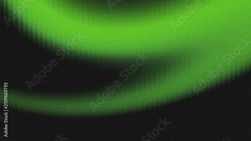 Photography Dark black base blended with soft lime green gradient glow, textured grainy noise overlay, subtle vertical groove edge details