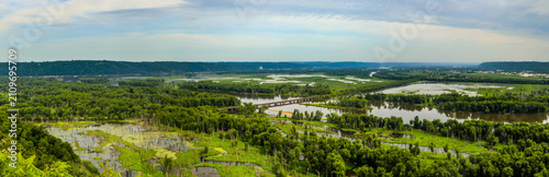 Landscape of Wyalusing State Park