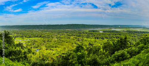 Landscape of Wyalusing State Park
