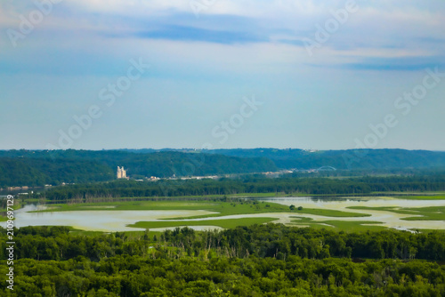 Landscape of Wyalusing State Park