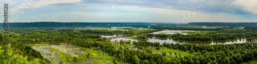 Landscape of Wyalusing State Park