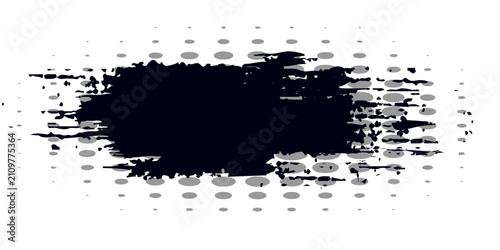 Foto Distorted grunge layer error