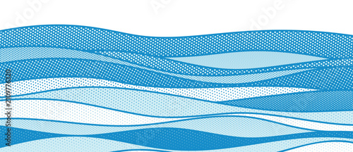 Fotografía Ocean wave background vector
