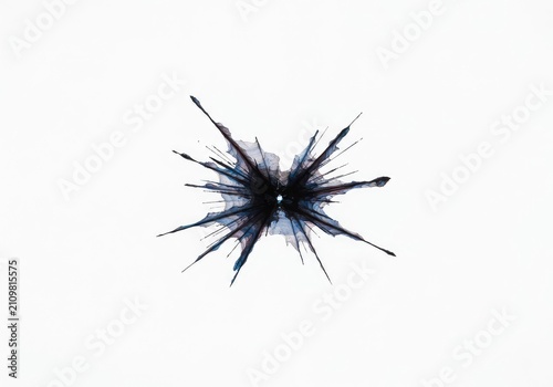 Faint residual color patterns floating on a simple white background, demonstrating the limitations of transient human visual perception and sensory memory ,background ,light ,residual