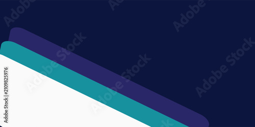 Photos Abstract minimal background with blue, teal, rounded, diagonal, and modern layered shapes