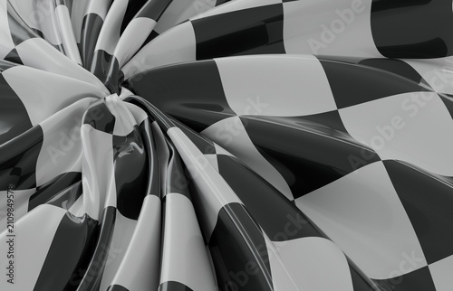 Dynamic swirling abstract c...