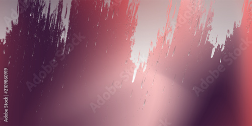 Abstract Teal Blue Grunge Texture Background with Distressed Border and Soft Gradient Illustration