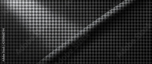 Textured Houndstooth Fabric...