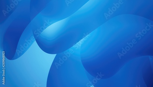 Abstract Fluid Shapes in Va...