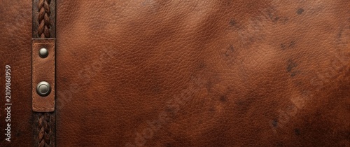 Brown Leather Texture with ...