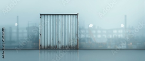 Metal Gate with Rusting Sur...