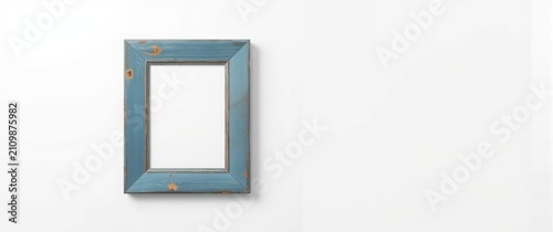 Vintage Blue Picture Frame ...