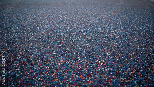Colorful Pebbles Laying on ...