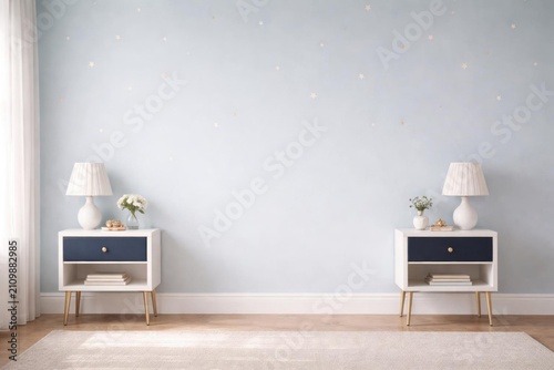 Cozy Bedroom Interior with ...