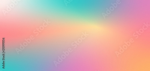 A modern holographic gradient background featuring soft pastel colors and a subtle grainy texture.