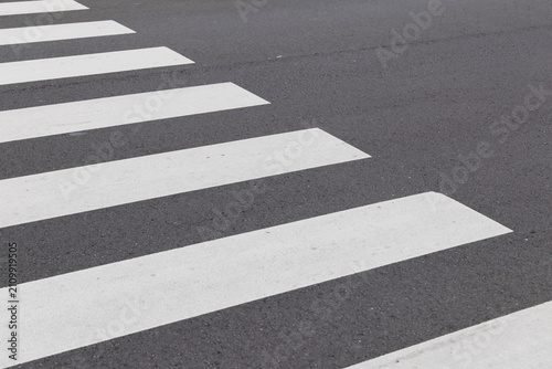 pedestrian crossing on the street