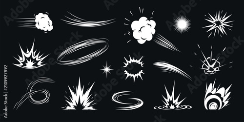 Foto Comic impact effect