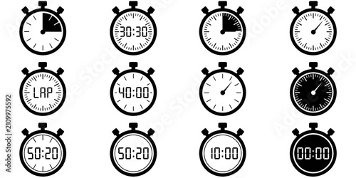 Set of Different Clocks