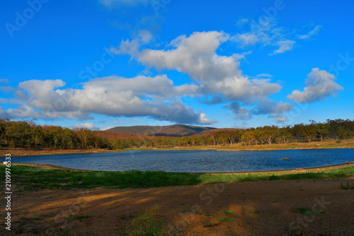 Dumaresq Dam was built between 1896 and 1898 and was Armidale’s water supply until the 1968, when Malpas Dam was completed. It is now set aside as a recreation reserve.