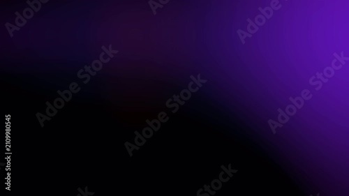 Dynamic pulsing blue and purple light leak overlays on black background