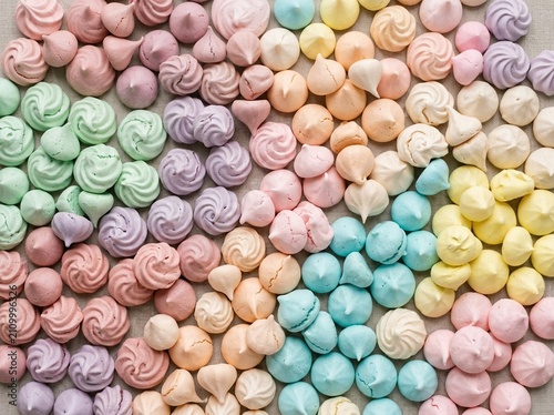 Pastel Meringues 