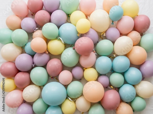 Pastel Balloons