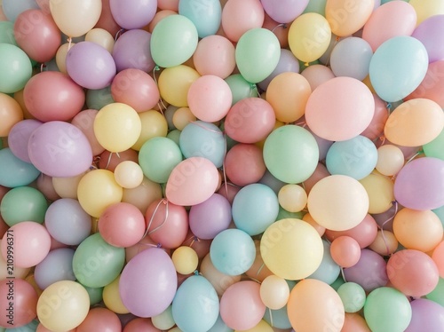 Pastel Balloons