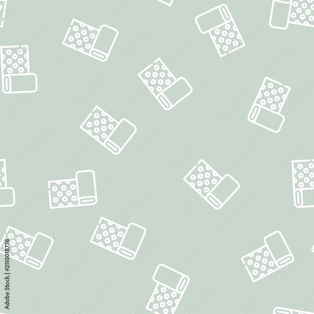 Fototapeta premium waterproof wallpaper line seamless pattern waterproof wallpaper thin line illustration