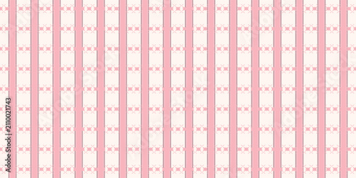 Obraz na plátně Cute Pastel Vertical Stripes Seamless Pattern with Sparkles Stars