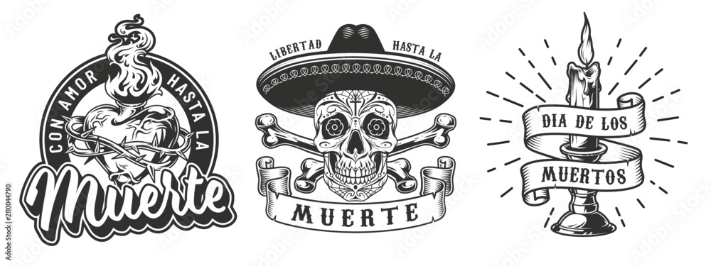 Fototapeta premium Day of the Dead art