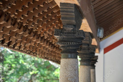 Indian traditional karaikudi style house interior