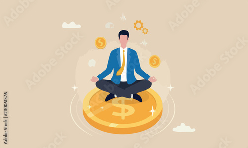 Konstfotografi Financial guru or expert, behavioral finance mindfulness for wealth management,