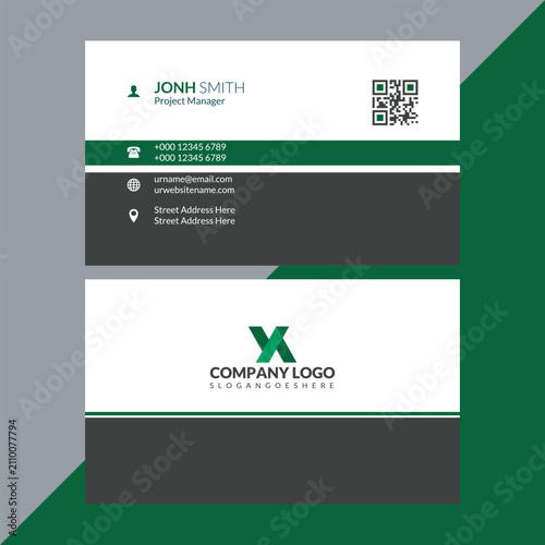 Creative corporate business card design