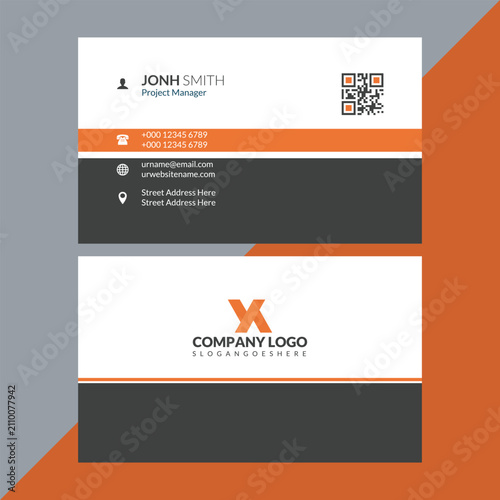 Creative corporate business card design