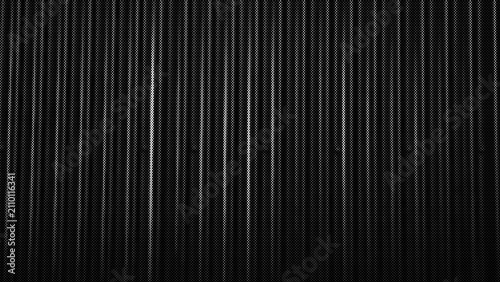 Cuadro en lienzo Abstract vertical striped pattern with a subtle gradient effect created by numer