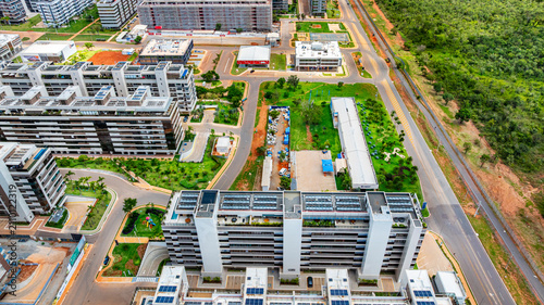 High-end luxury residential buildings for high-net-worth individuals, currently in the final stages of construction, at SQSW 500. Southwest Neighboorhood, Brasília, Brazil, 2025