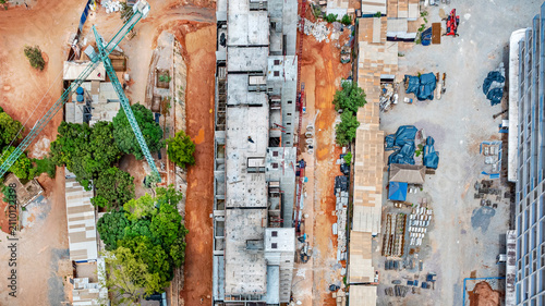 High-end luxury residential buildings for high-net-worth individuals, currently in the final stages of construction, at SQSW 500. Southwest Neighboorhood, Brasília, Brazil, 2025