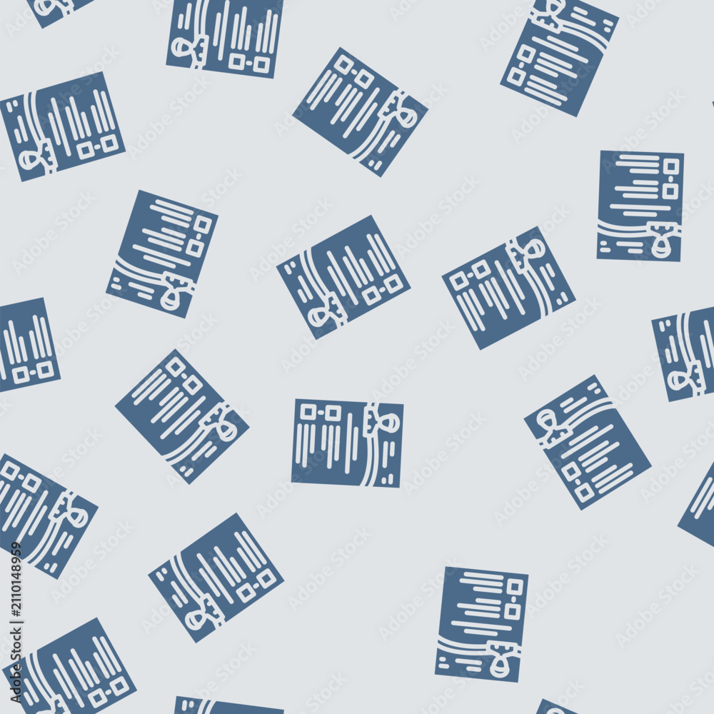 Fototapeta premium keynote speaker glyph vector seamless pattern. keynote speaker thin illustration