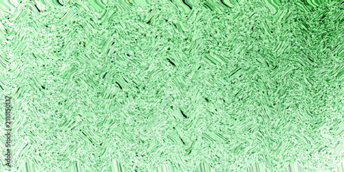 Foto Abstract Green Texture Waviness A mesmerizing abstract background featuring undulating waves of vibrant green, creating a visually stimulating and unique pattern
