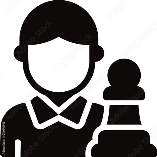 user icon vector illustration